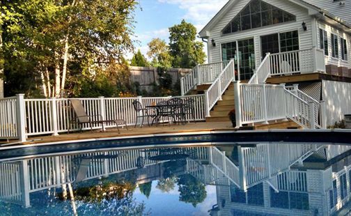 Swimming Pool Deck — Carpentry By Allen, Martha's Vineyard