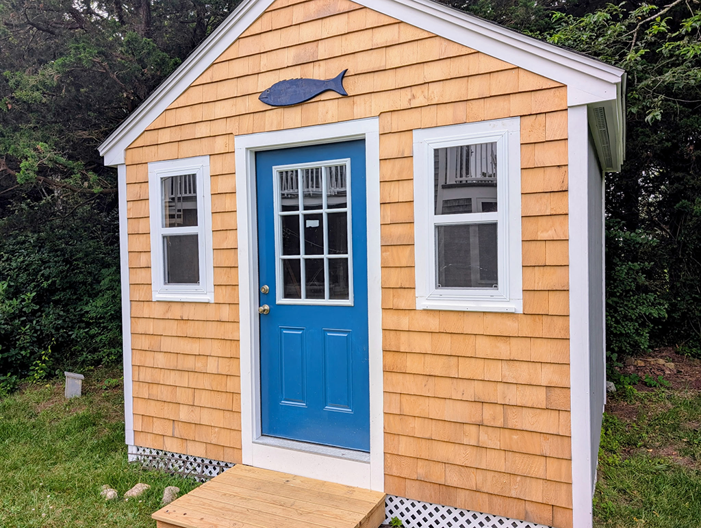 Edgartown Garden Shed Build Garden shed in Martha's Vineyard