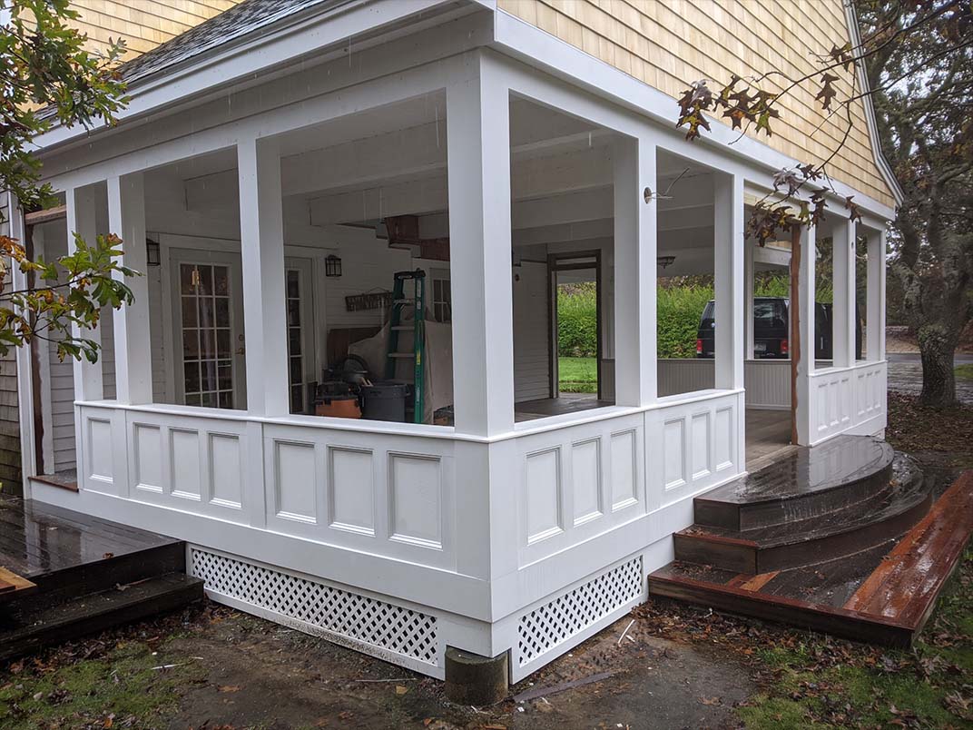 Edgartown Custom Screened Porch